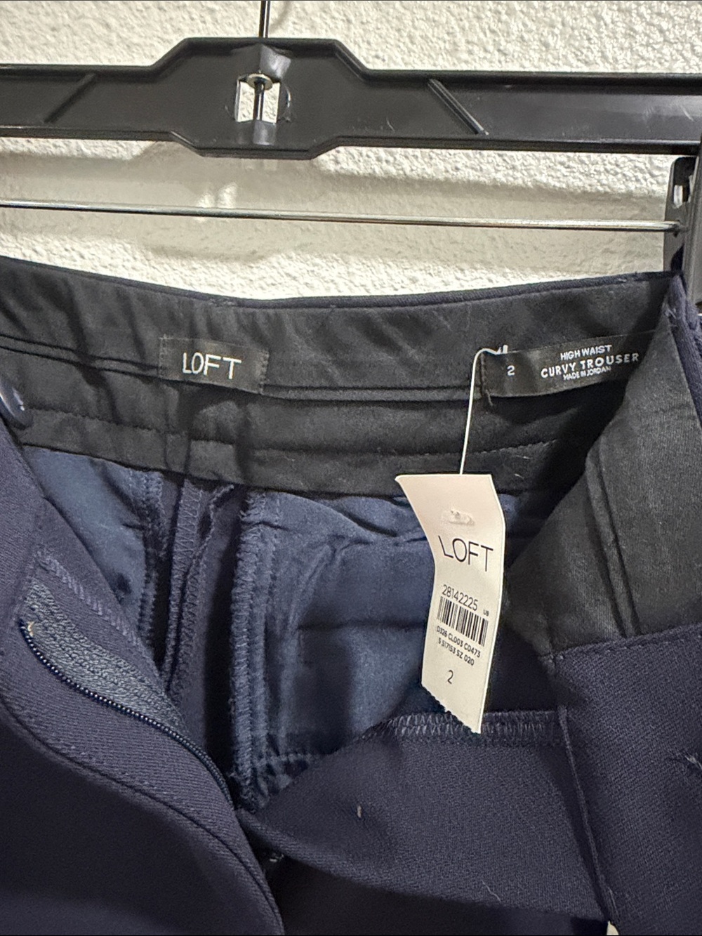 Ann Taylor Loft High Waisted Curvy Wide leg Pants - Picture 2 of 4